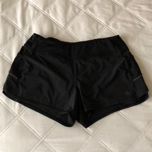 Athleta black workout shorts